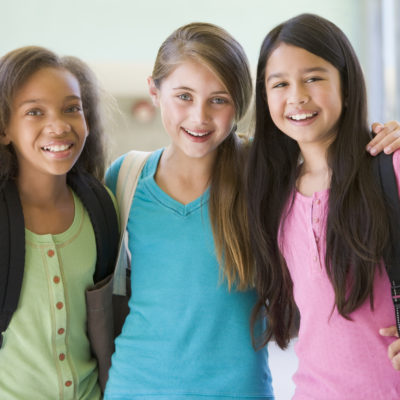 friends-at-school confident friends at school | the penny pack